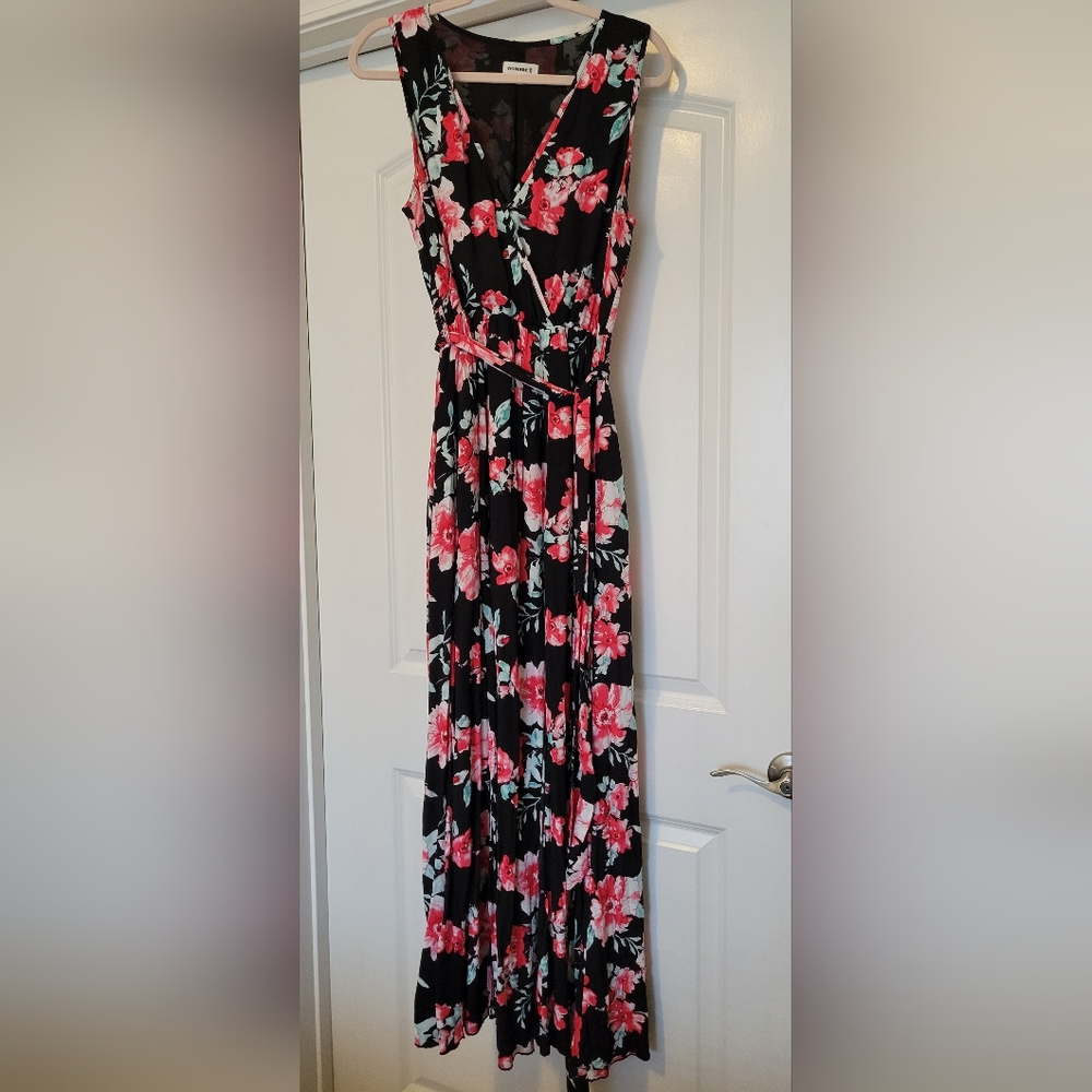 Ee:Some Large Floral Maxi Dress Brunch Graduation Spring Summer Boutique ❤️